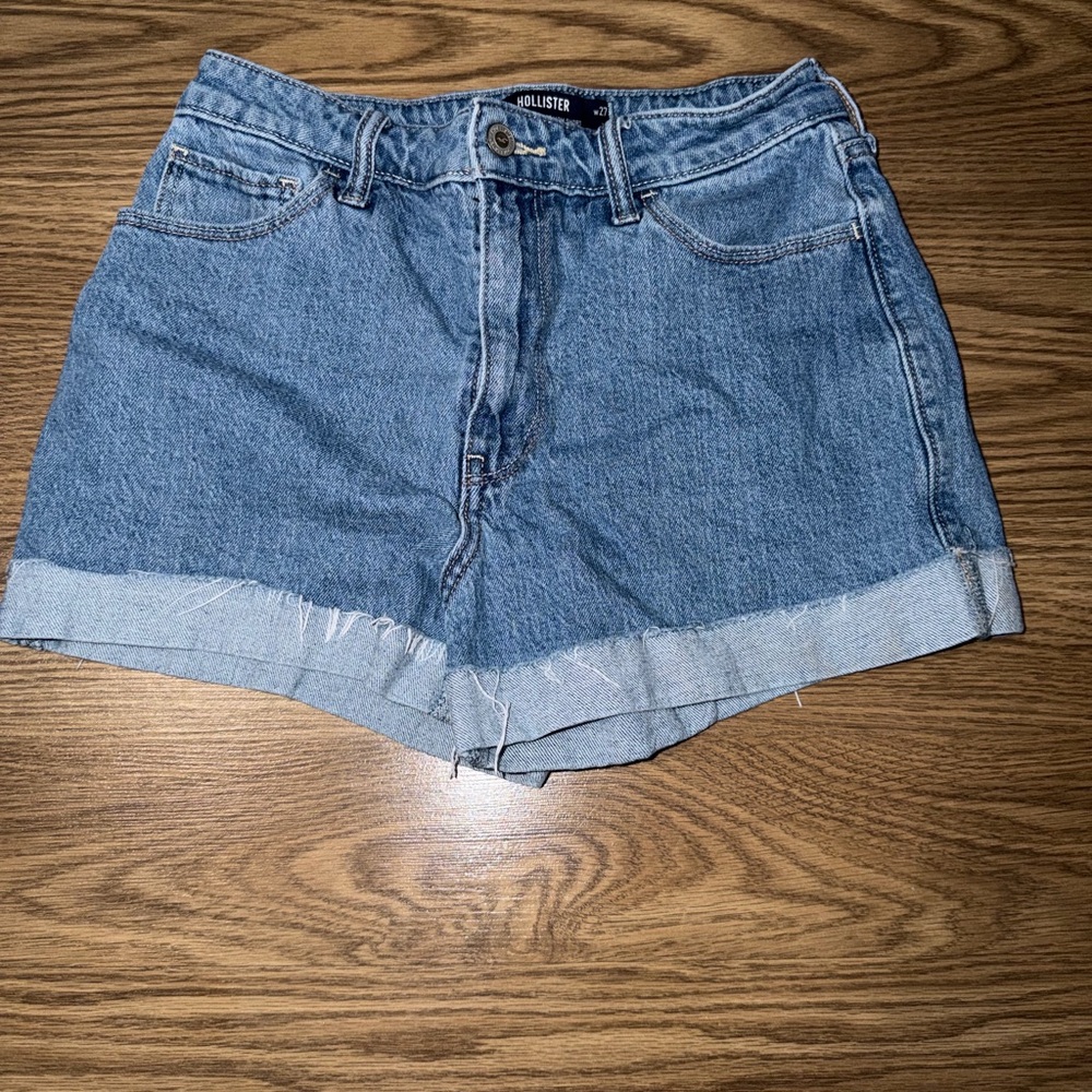 Hollister Women's Classic Blue Jean Shorts